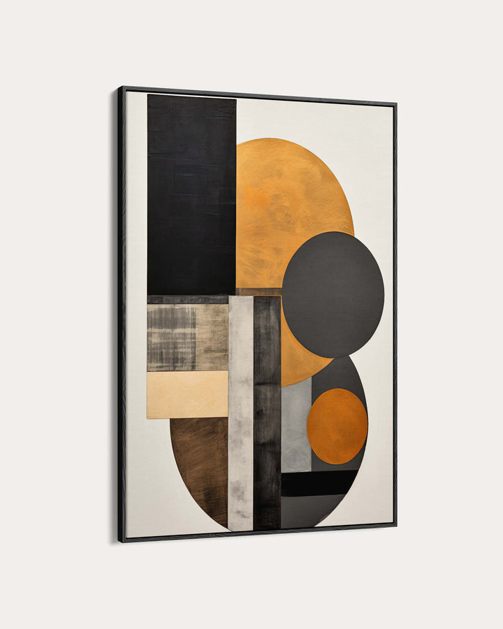 Retro Geometries III Art Print