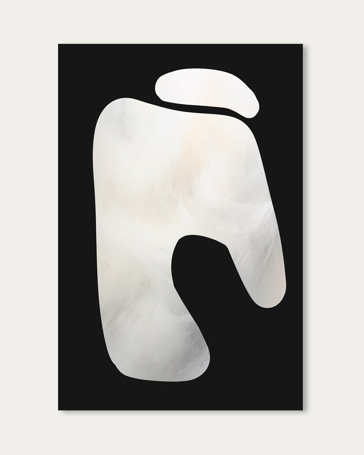 Gliding Expression Abstract Art Print