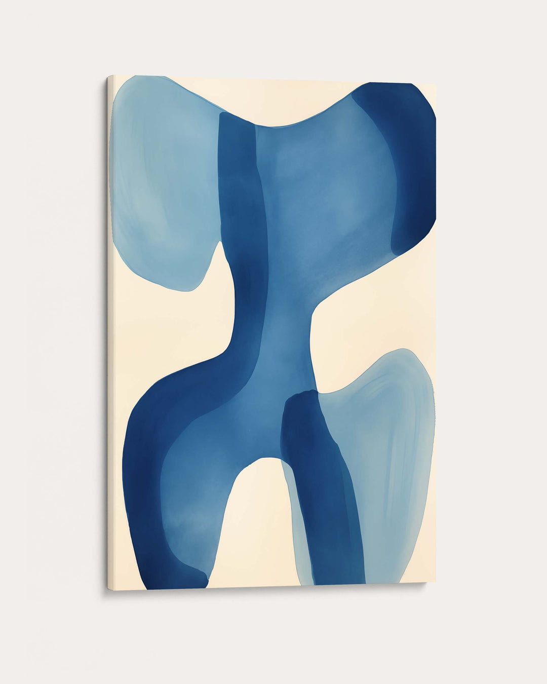 Organic Blue III Art Print