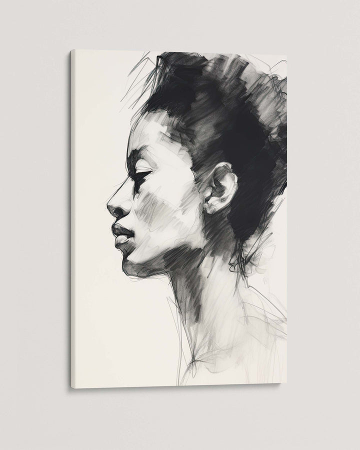 Lucille Pencil Drawing Art Print