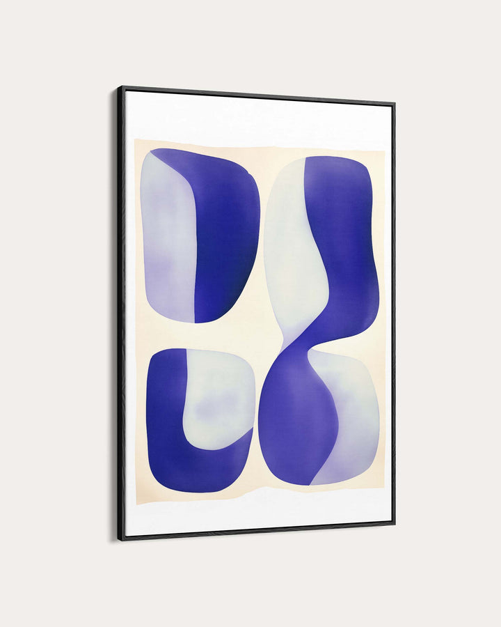 Organic Blue II Art Print