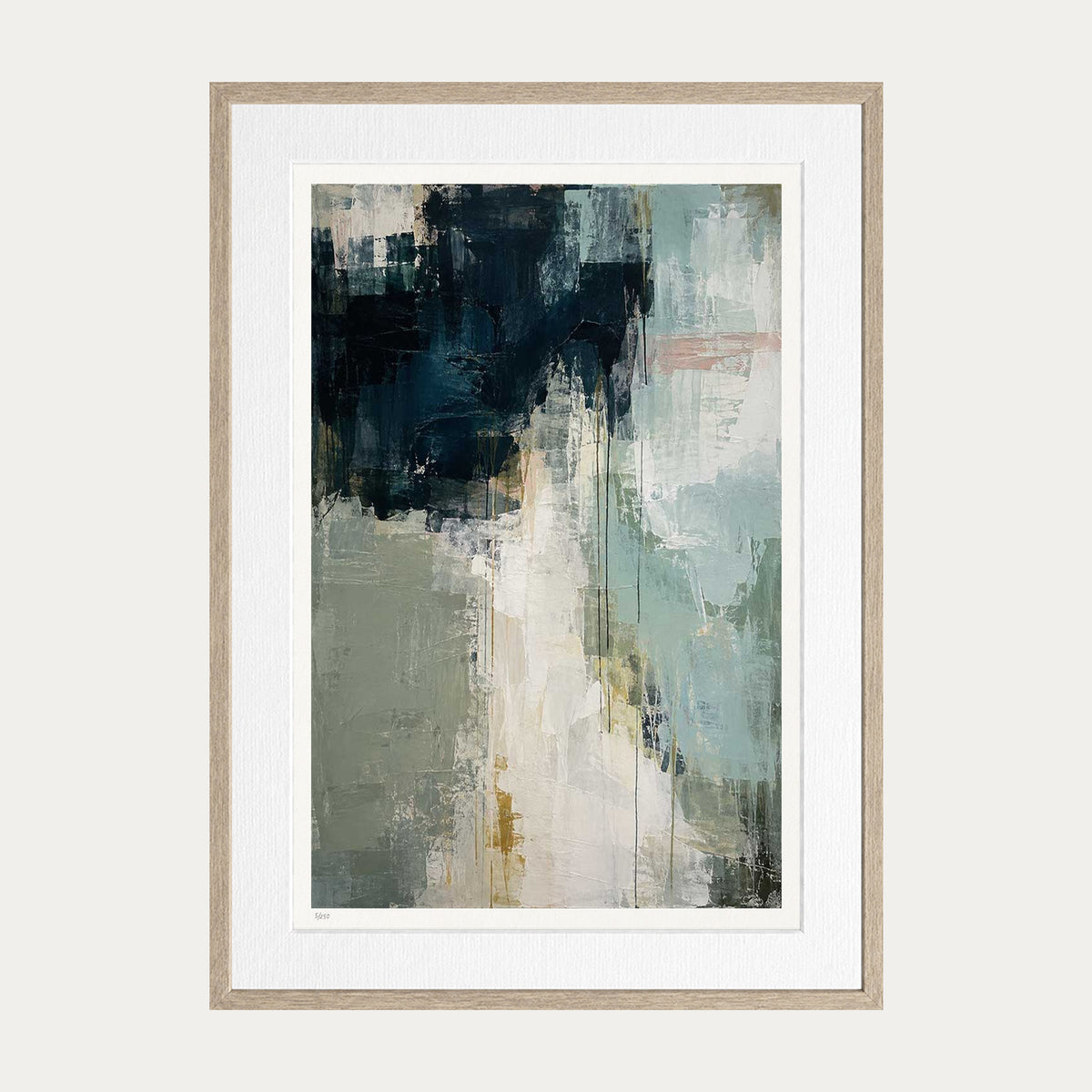 Layers Of Time | Limited Edition Print — Oak Frame