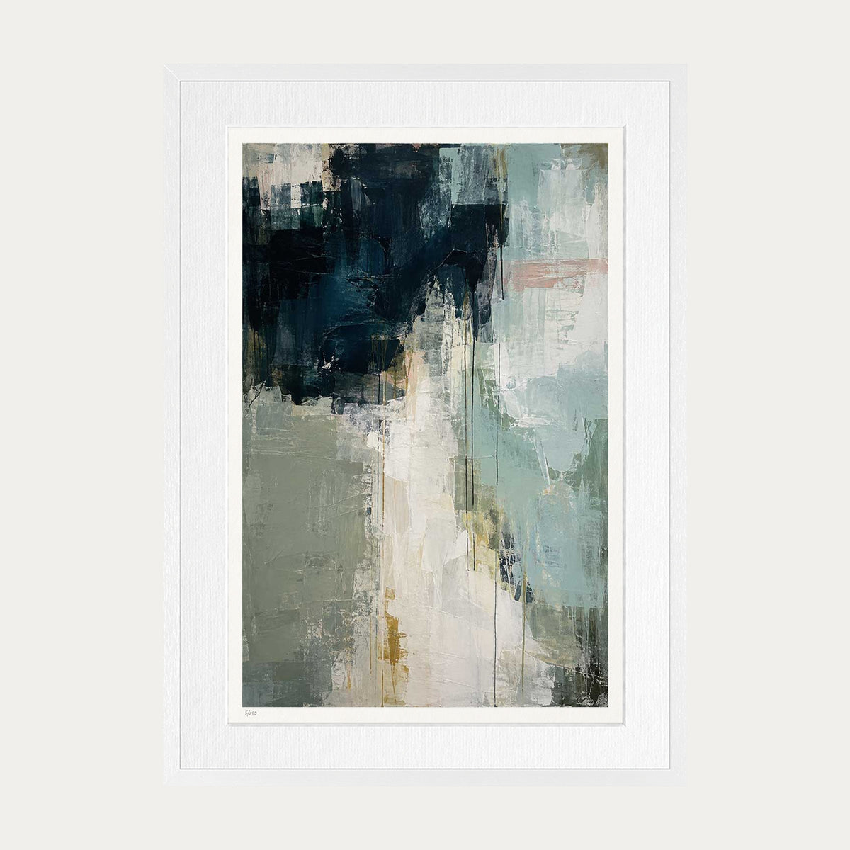 Layers Of Time | Limited Edition Print — White Frame
