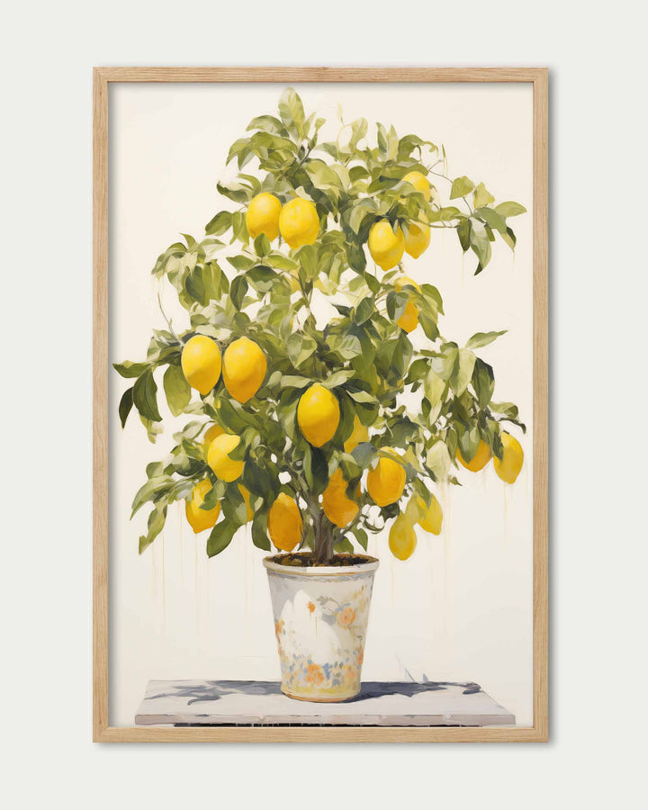 Lemon Tree Wall Art Print