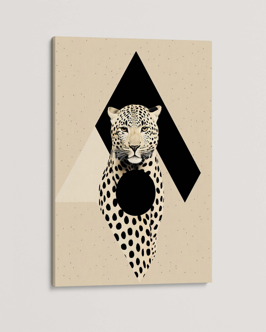 Spotted Leopard Art Print