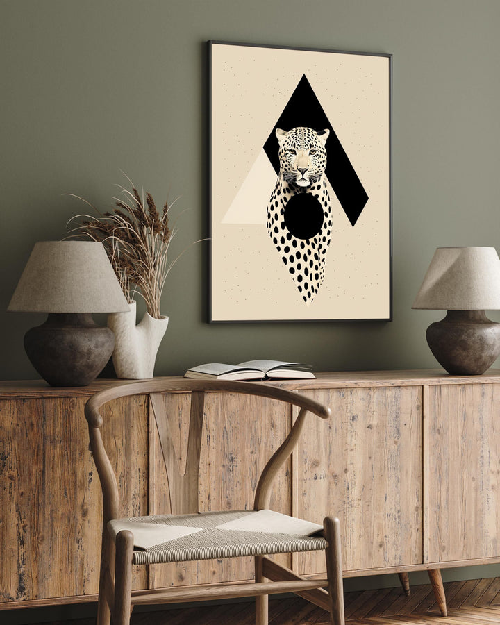 Spotted Leopard Art Print
