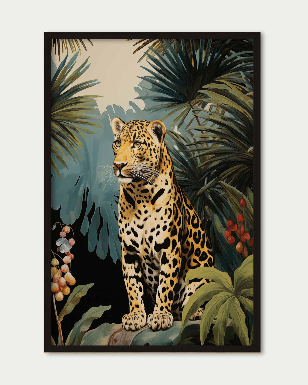 Jungle Leopard Wall Art