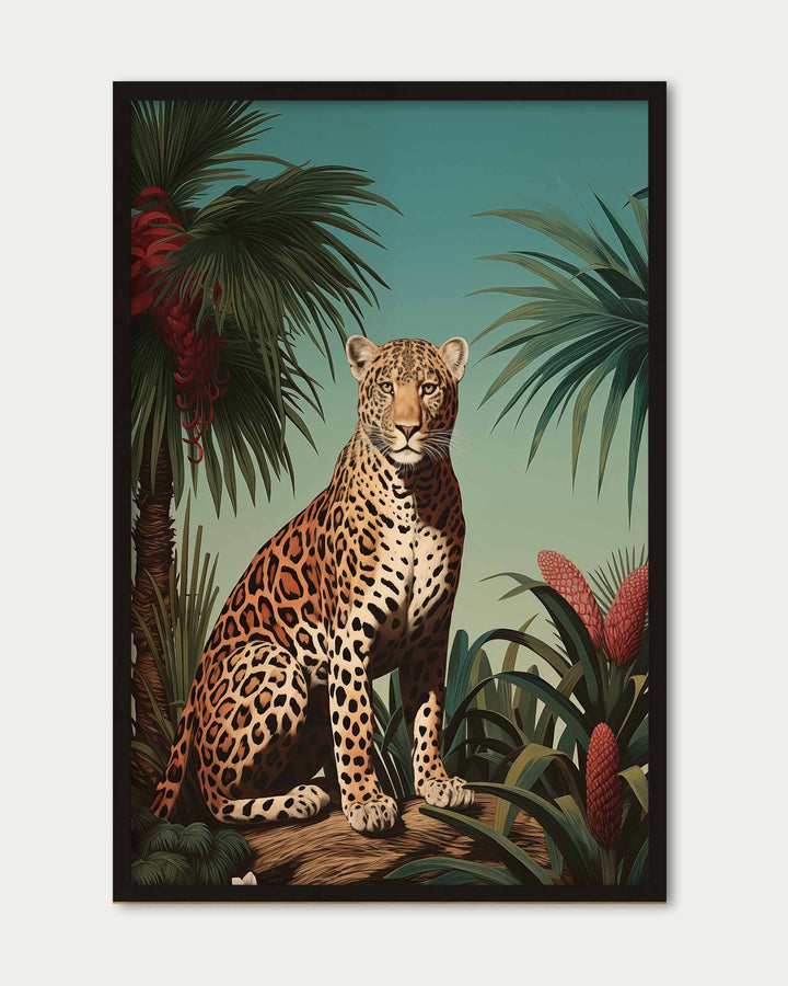 Leopard Wall Art Print