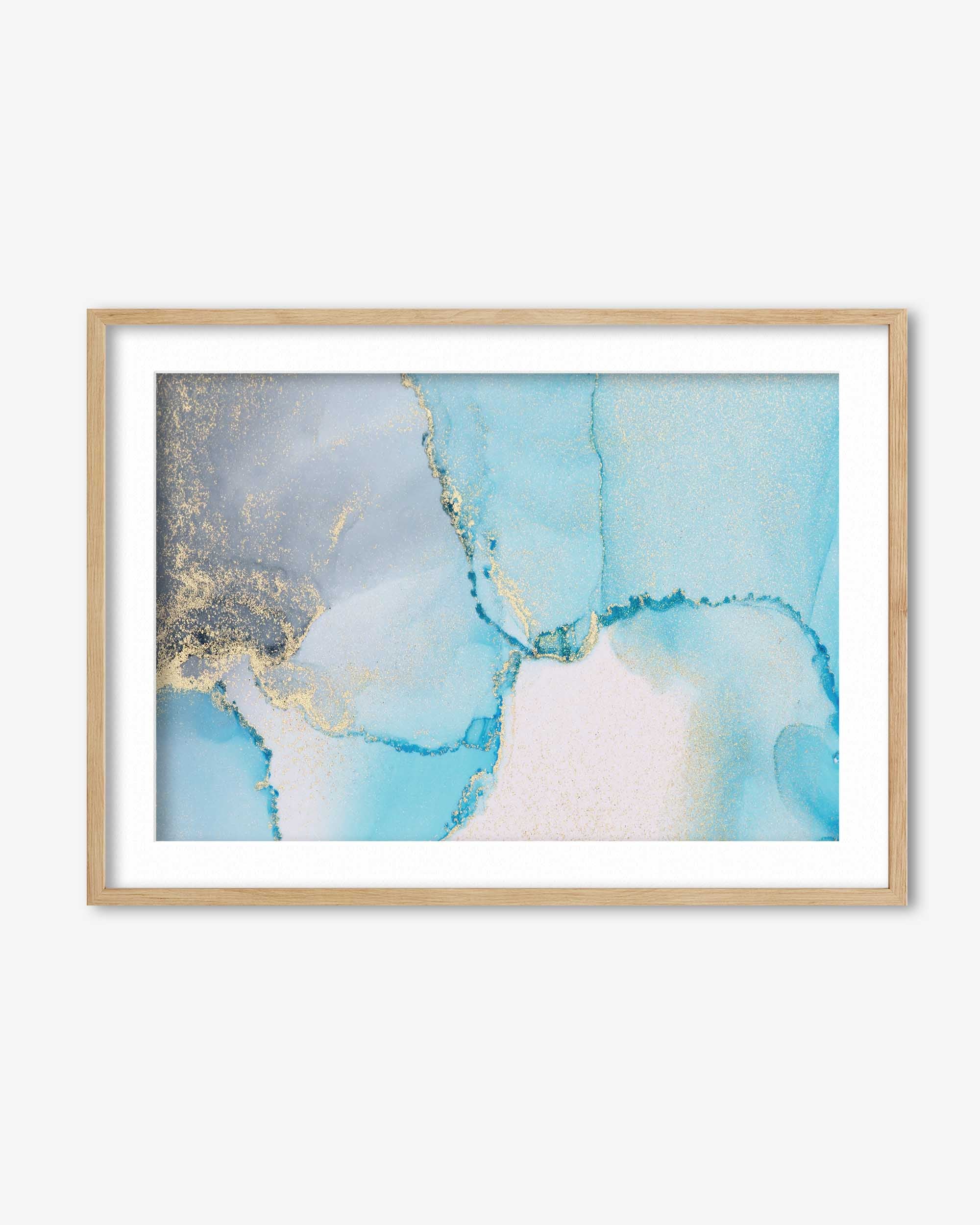 Organic Marble Wall Art Print
