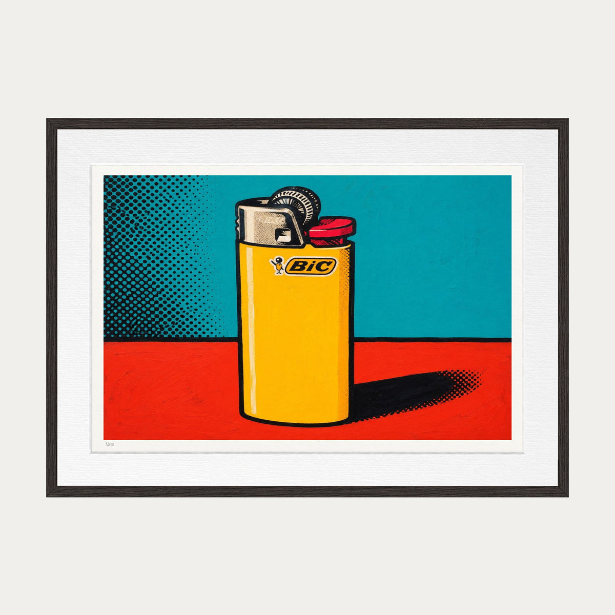 Light It Up | Limited Edition Print — Brown Frame