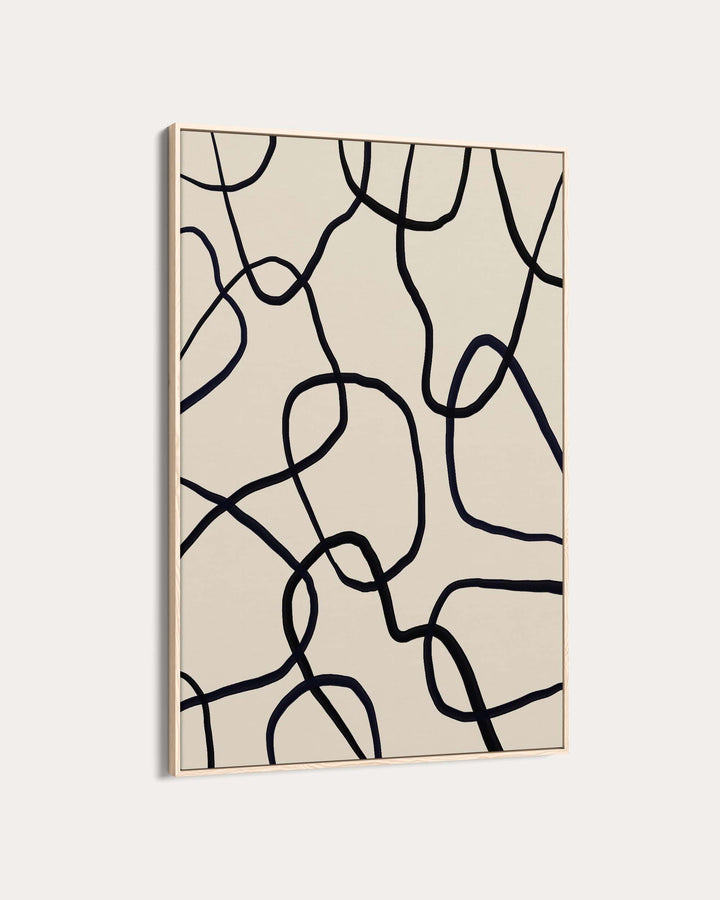 Monochrome Mesh Wall Art