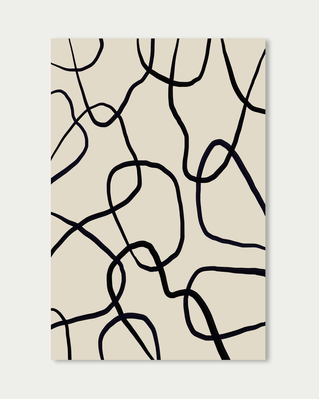 Monochrome Mesh Wall Art