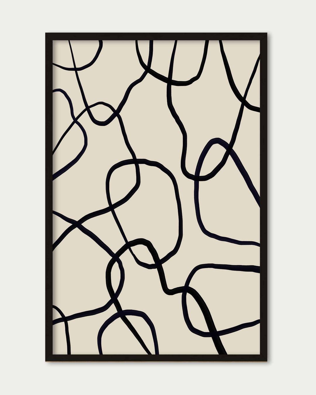 Monochrome Mesh Wall Art