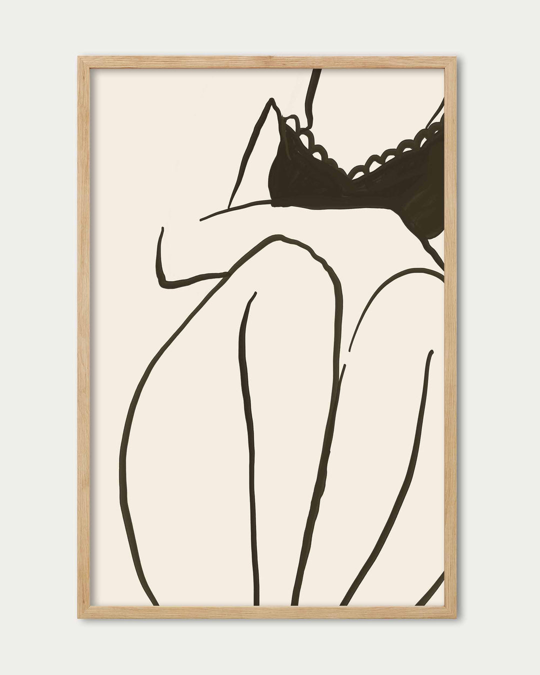 Figurative Line Wall Art Print