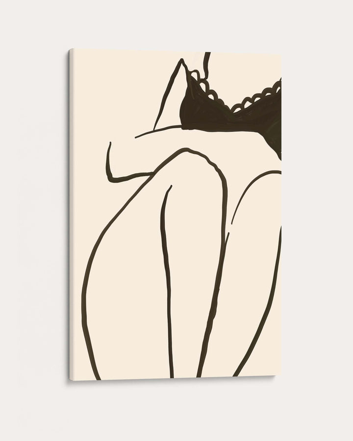 Figurative Line Wall Art Print