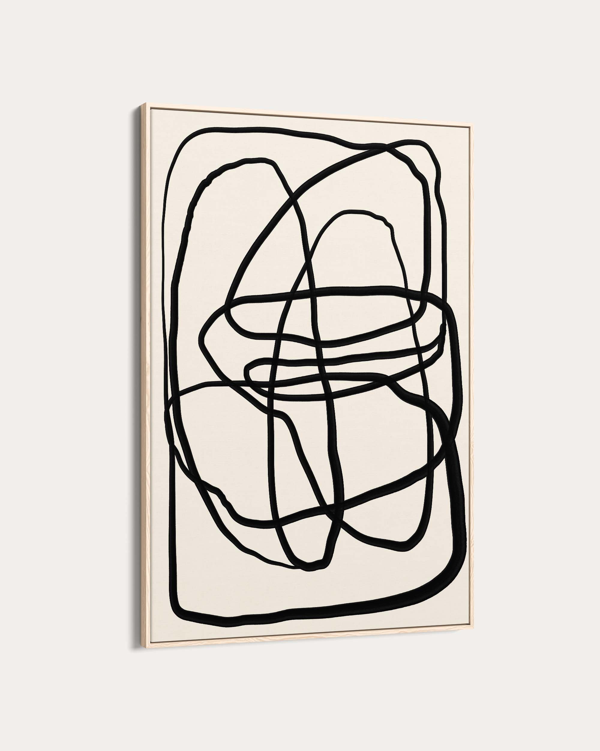Mono Line II Art Print