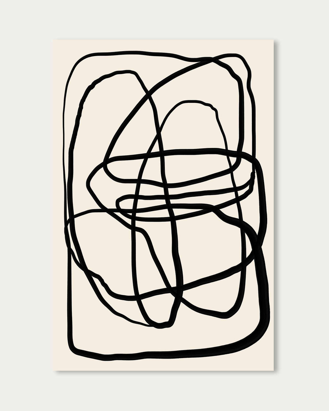 Mono Line II Art Print