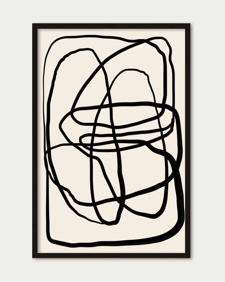 Mono Line II Art Print