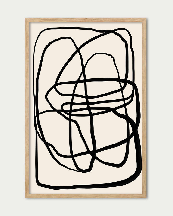 Mono Line II Art Print