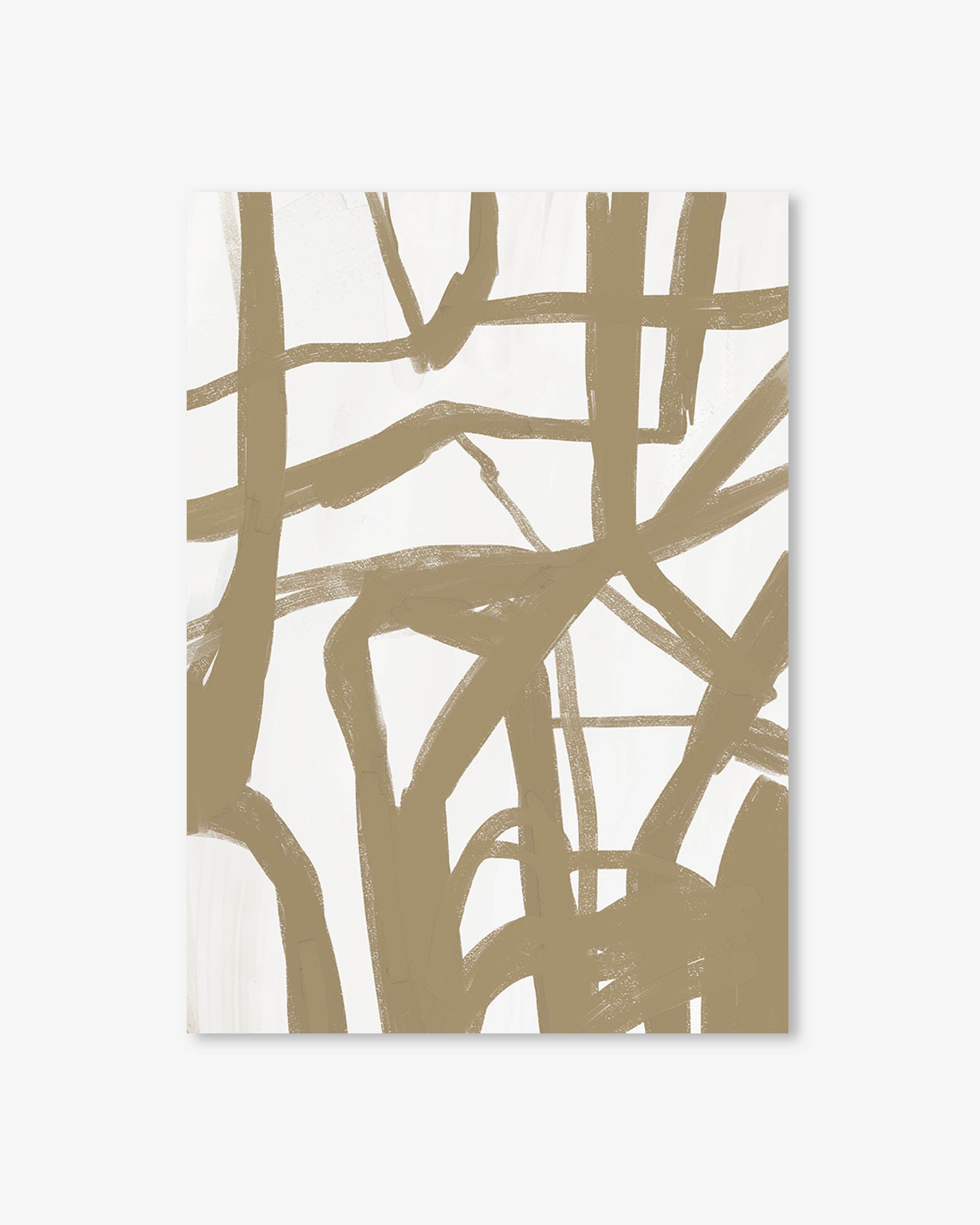 Golden Strings Art Print