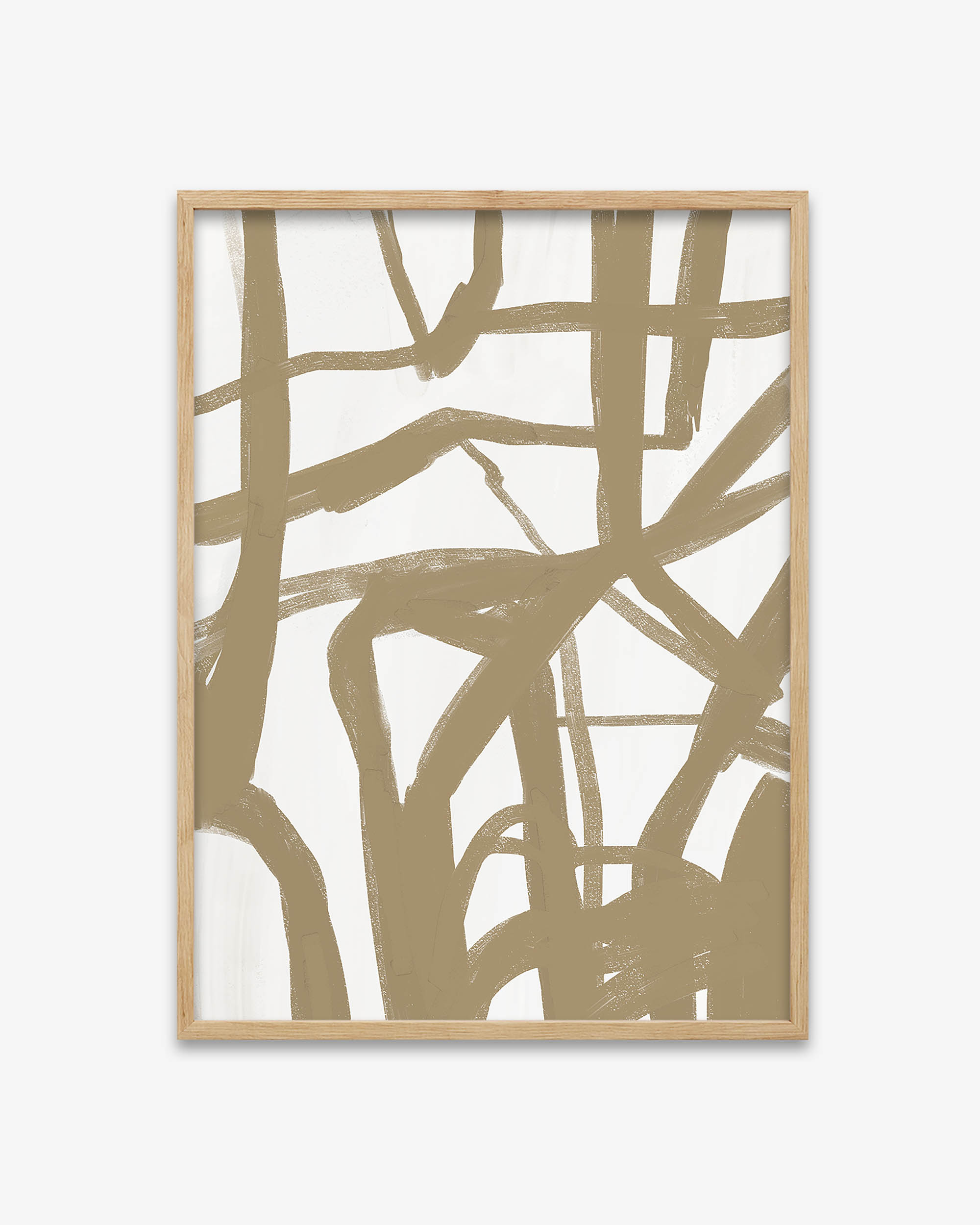 Golden Strings Art Print