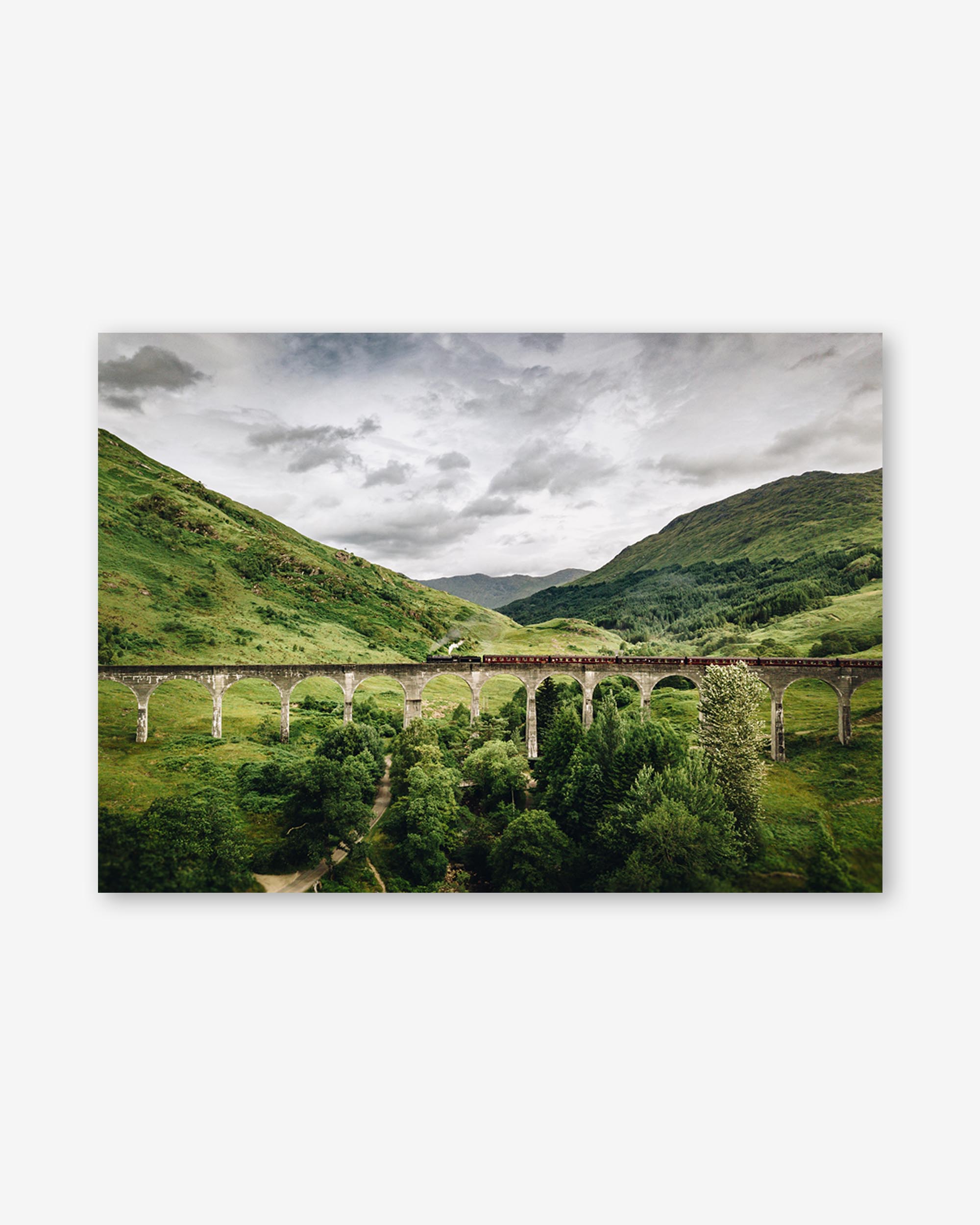 Train Journey Wall Art Print