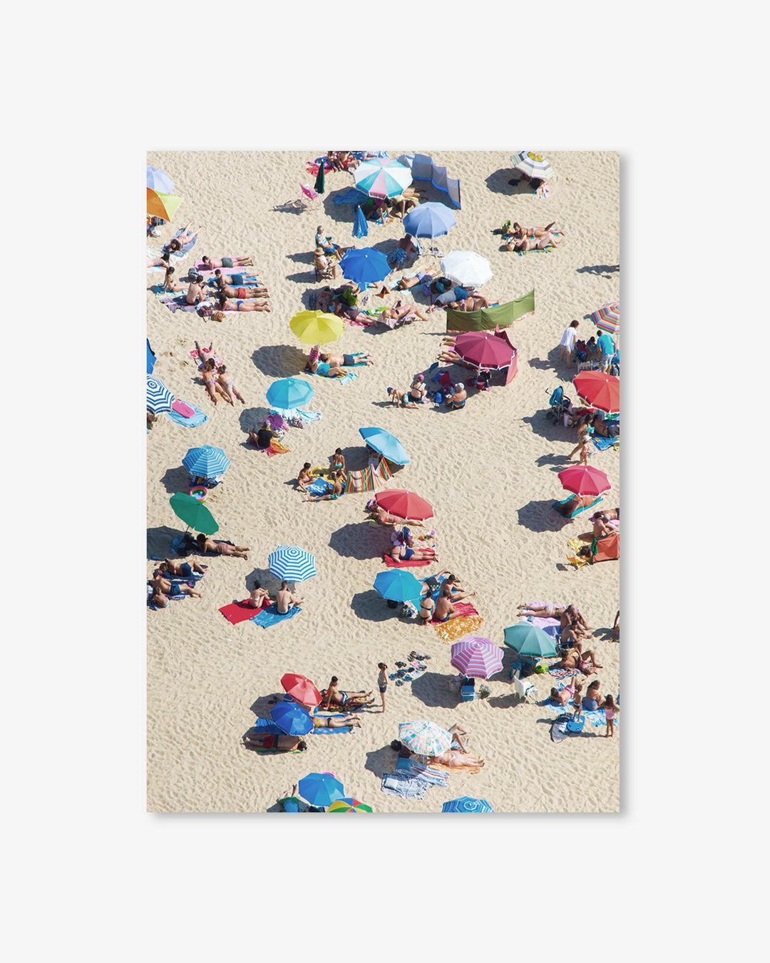 Beach Umbrella Wall Art Print