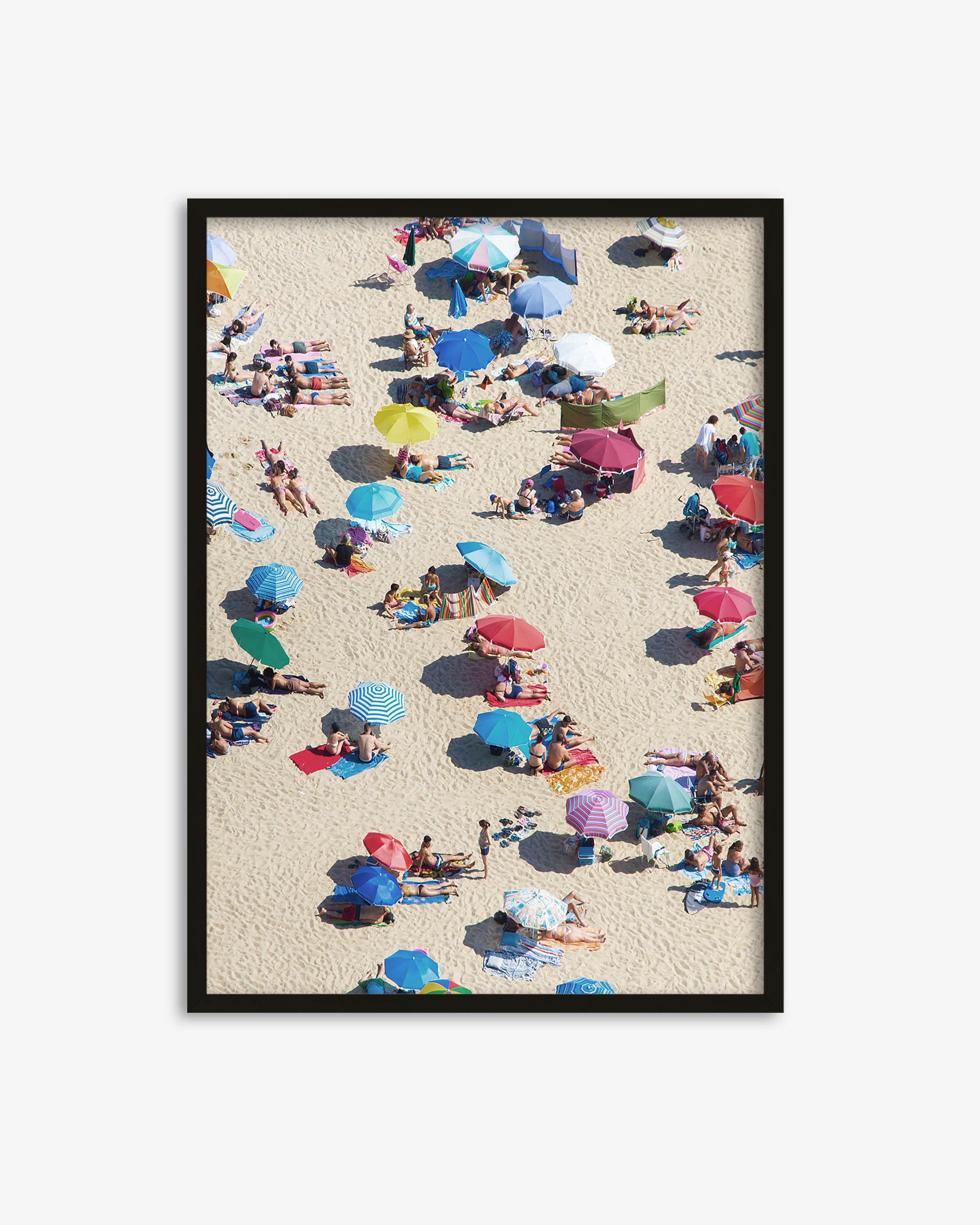 Beach Umbrella Wall Art Print