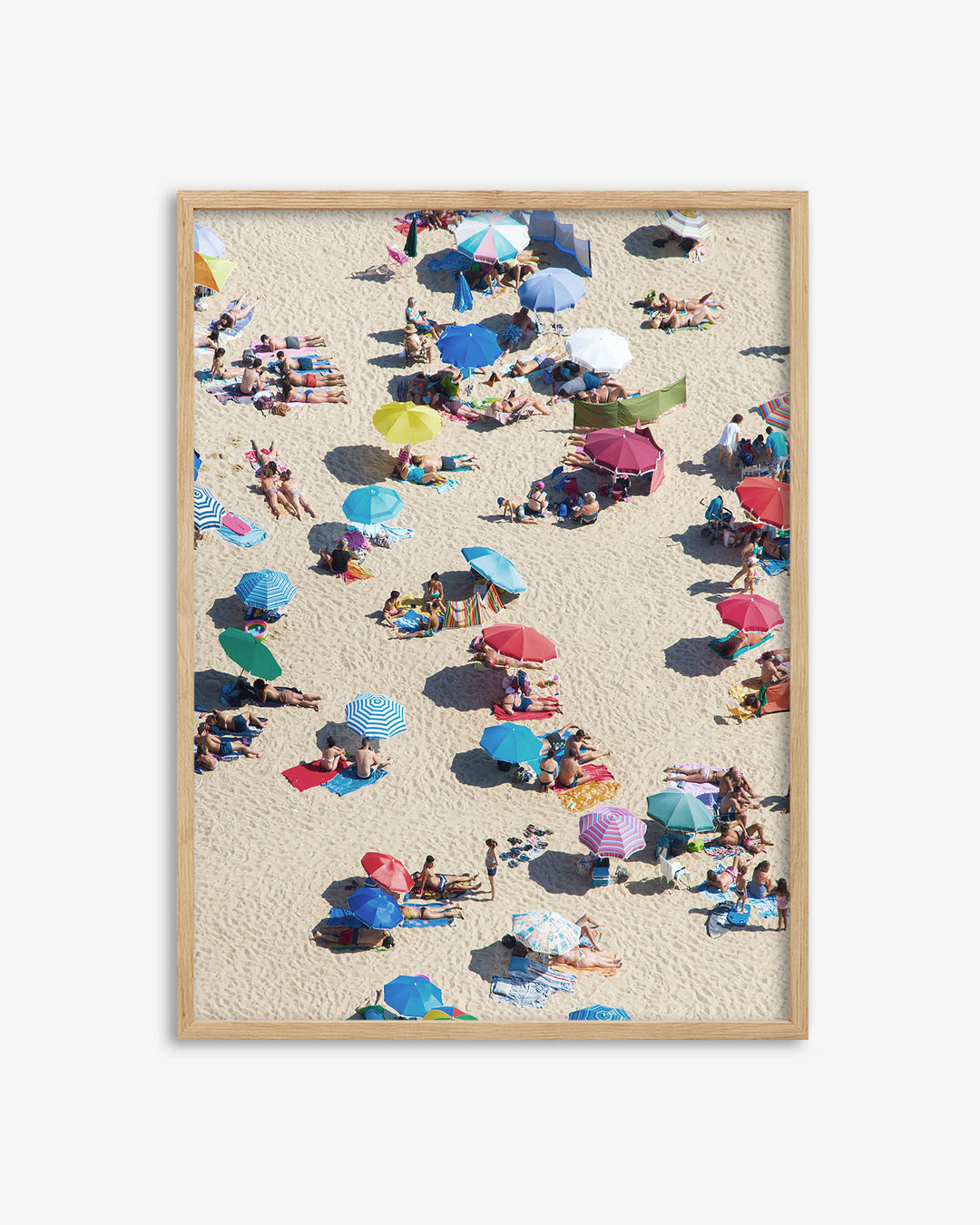 Beach Umbrella Wall Art Print