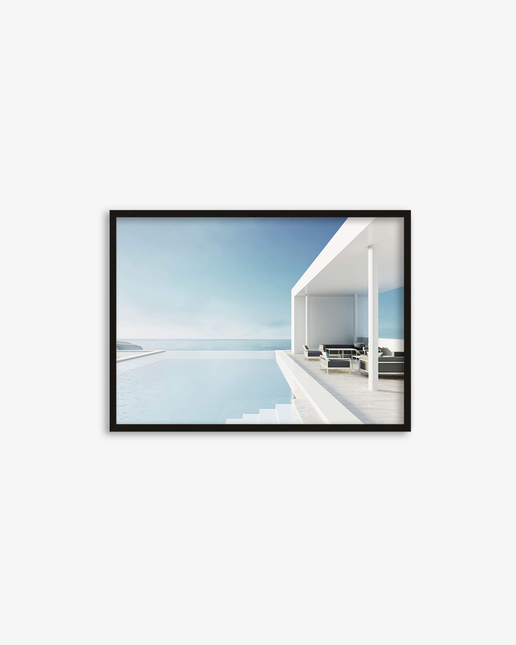 Infinity Pool Wall Art Print