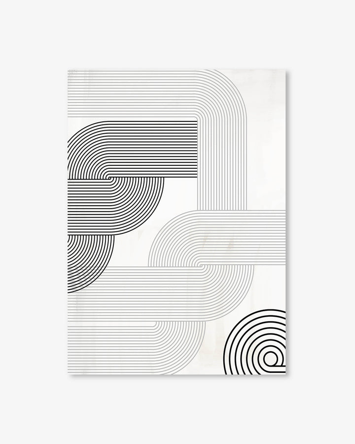 Retro Pattern Art Print