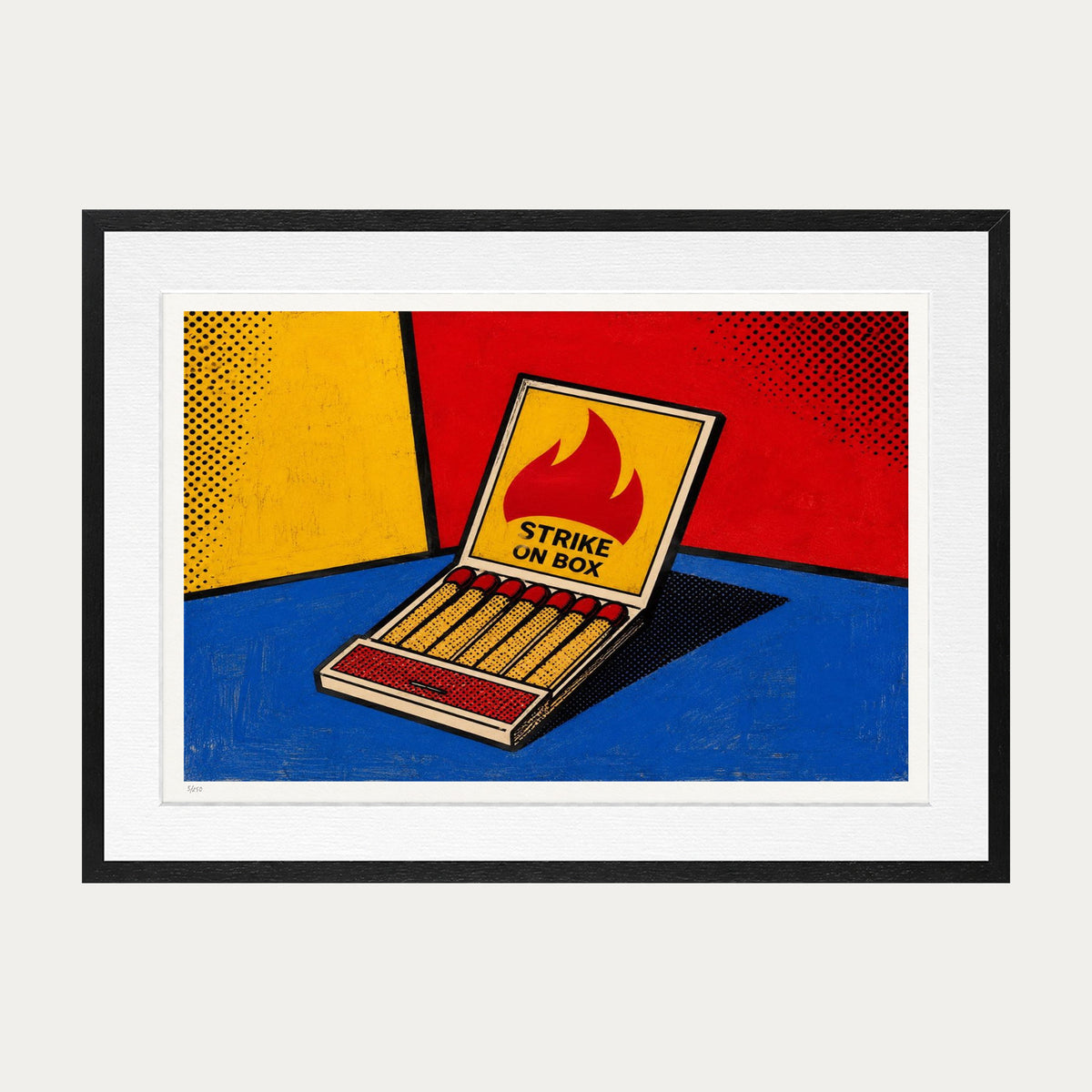 Matchbox | Limited Edition Print — Black Frame