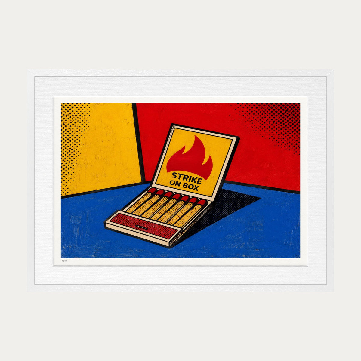 Matchbox | Limited Edition Print — White Frame