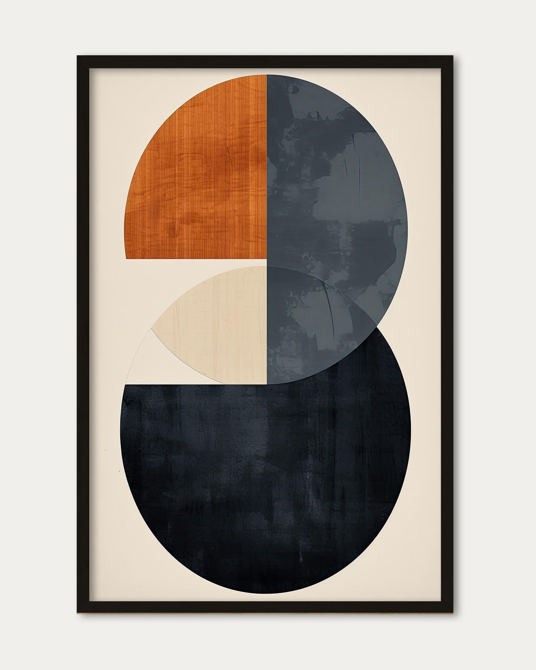Retro Geometries VI Art Print