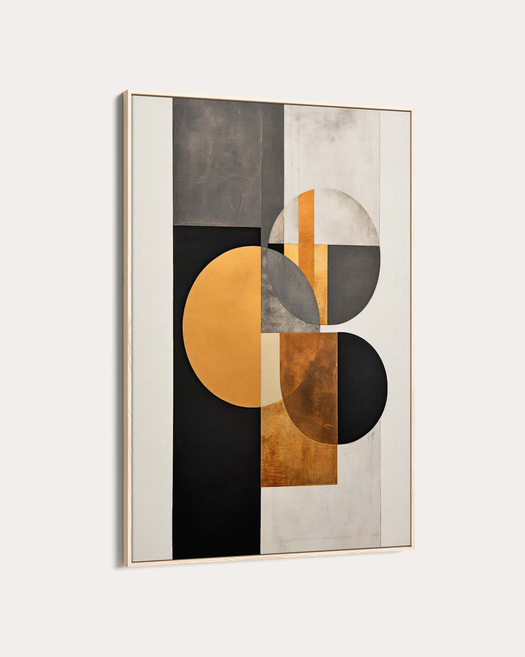 Retro Geometries Art Print