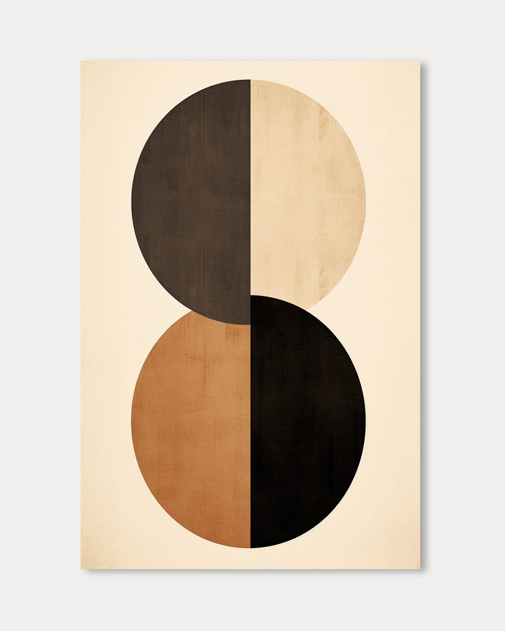 Retro Geometries V Art Print