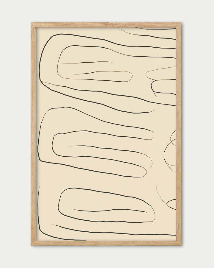 Minimal Texture Art Print