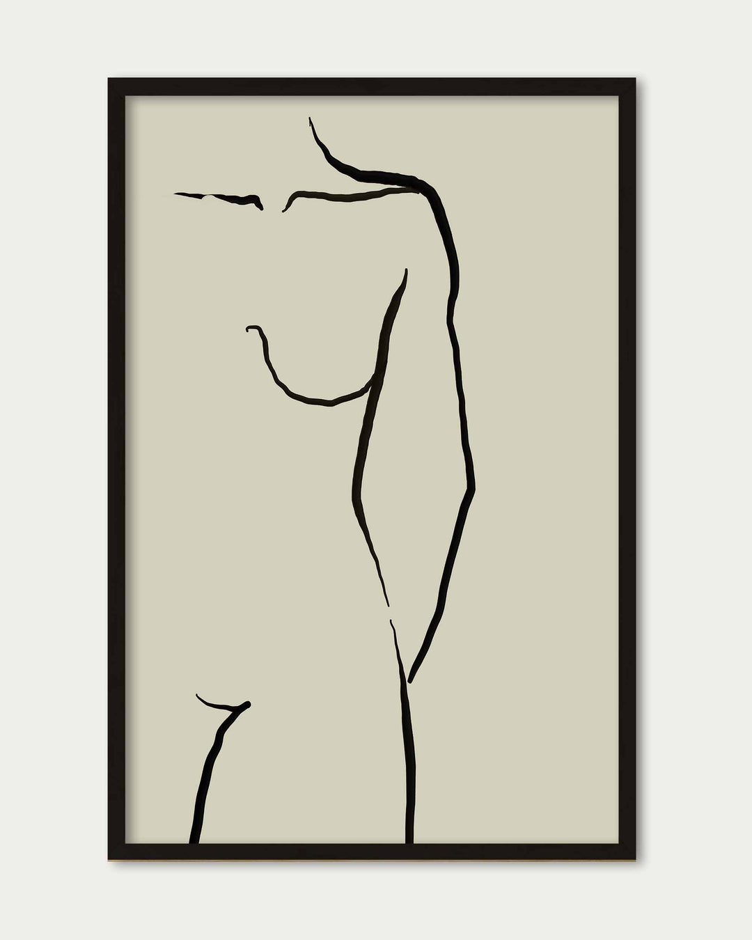 Figurative Line Wall Art Print