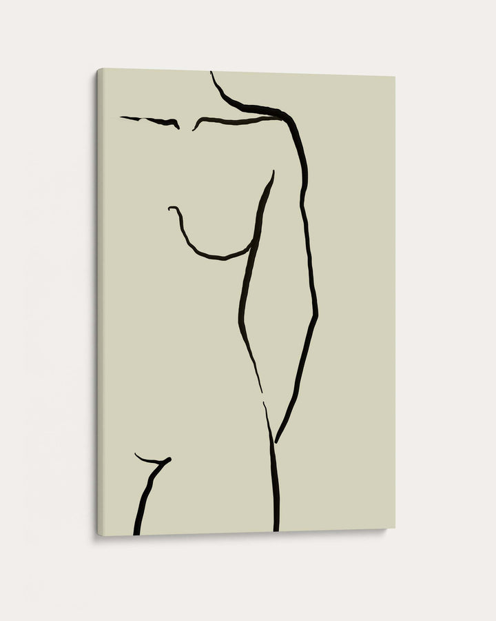 Figurative Line Wall Art Print