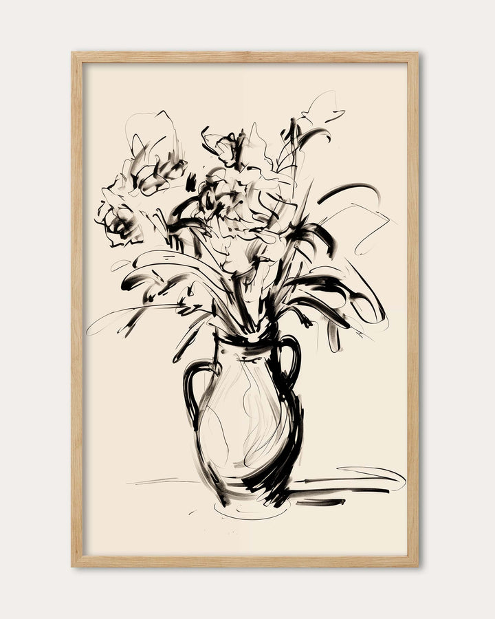 Flowers Study Art Print