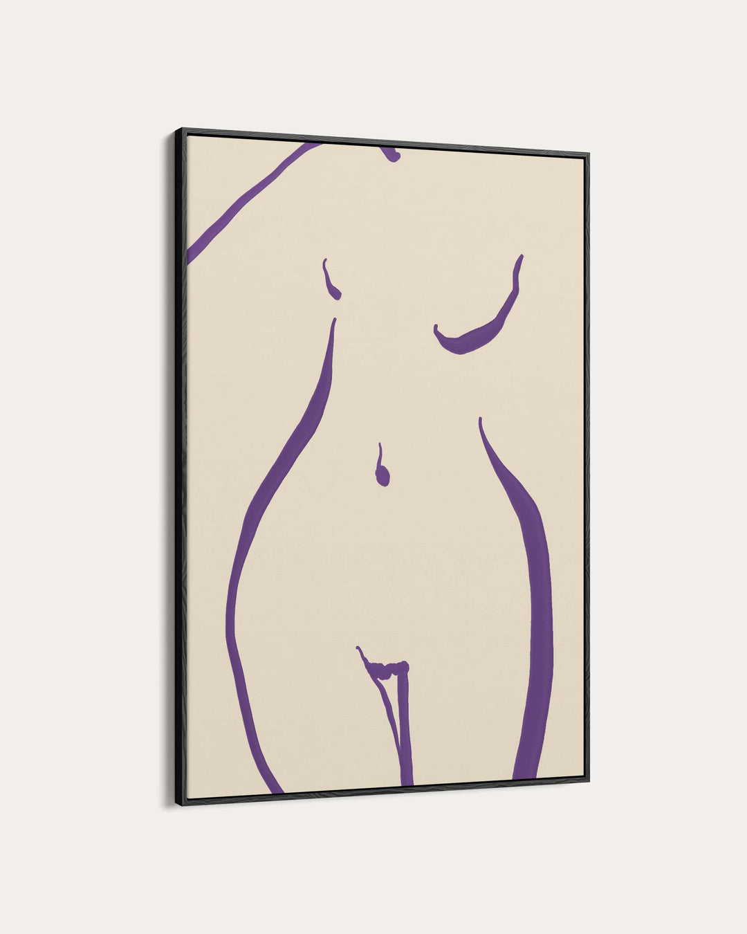 Nude Line Wall Art Print