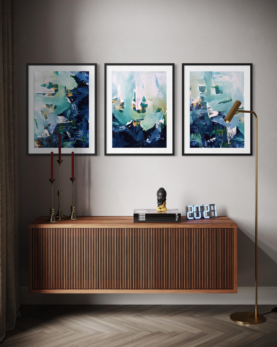 Abstract Landscape - Print Set Of 3