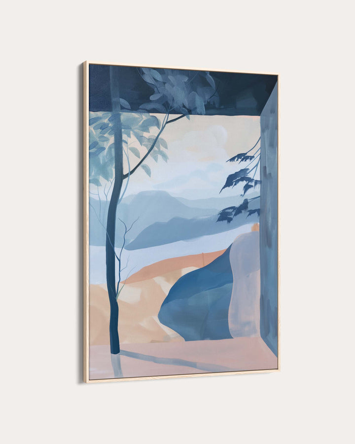 The Beach Wall Art Print