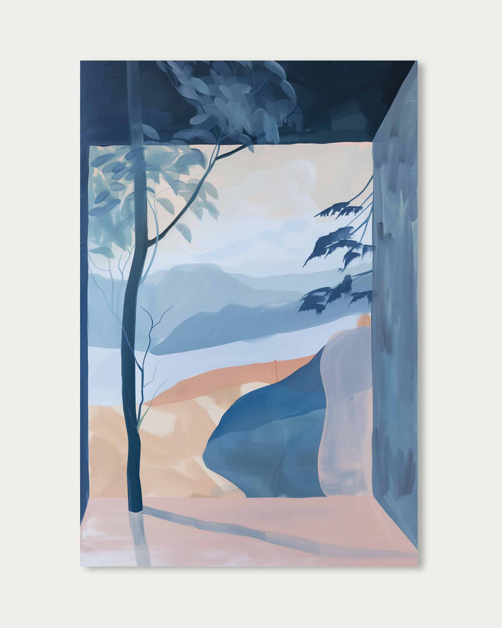 The Beach Wall Art Print