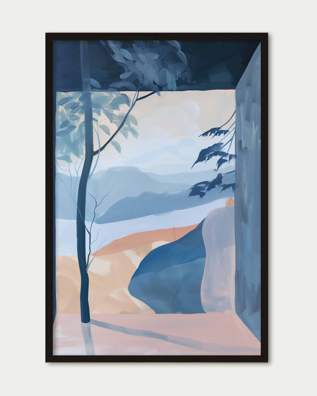 The Beach Wall Art Print