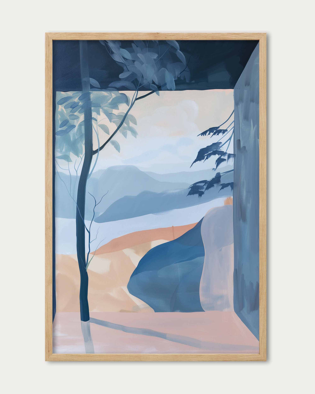 The Beach Wall Art Print