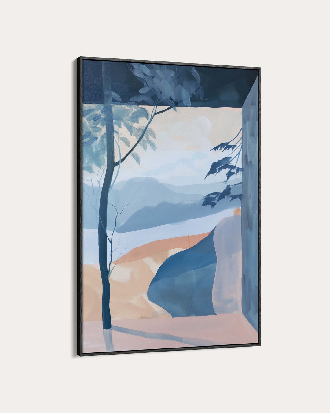 The Beach Wall Art Print