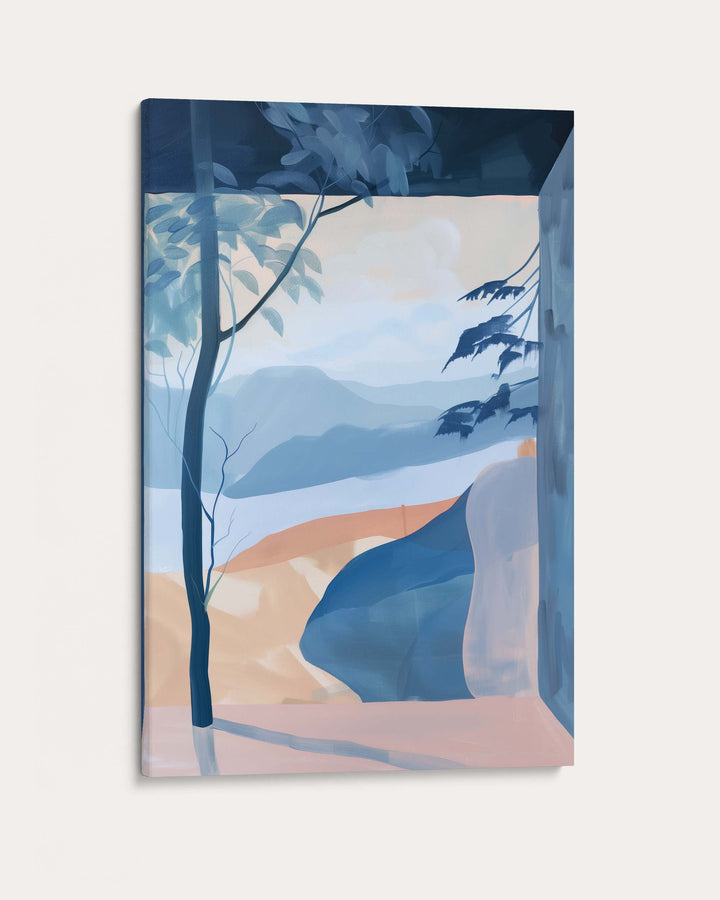 The Beach Wall Art Print