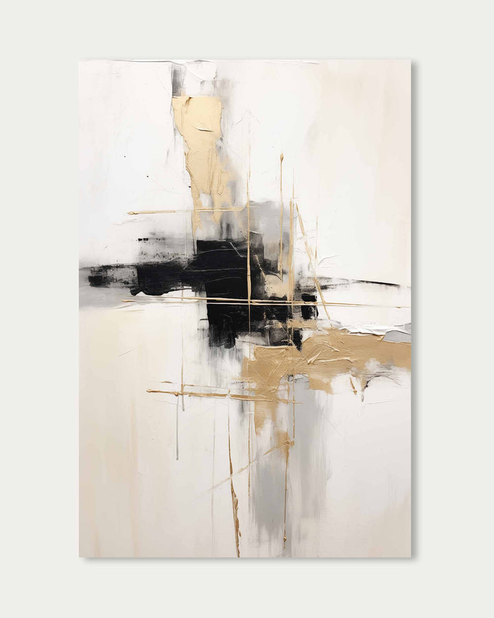 Gold And Black II Wall Art