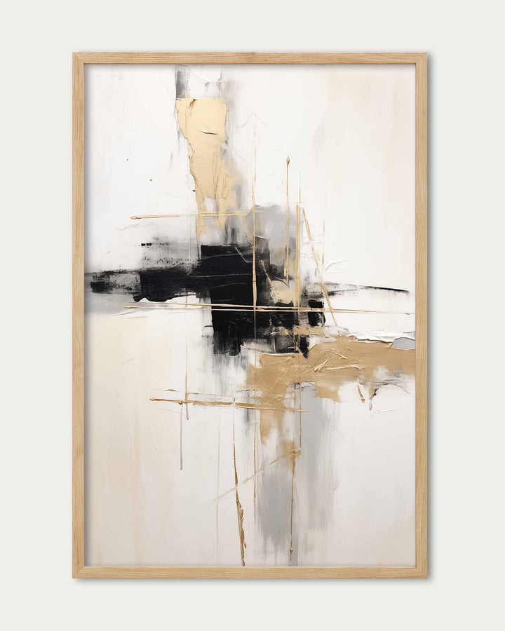 Gold And Black II Wall Art